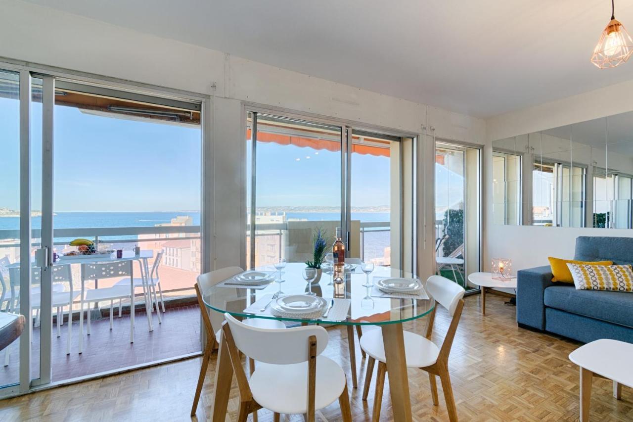 Vue Feerique Sur La Mer - Air Rental 马赛 外观 照片