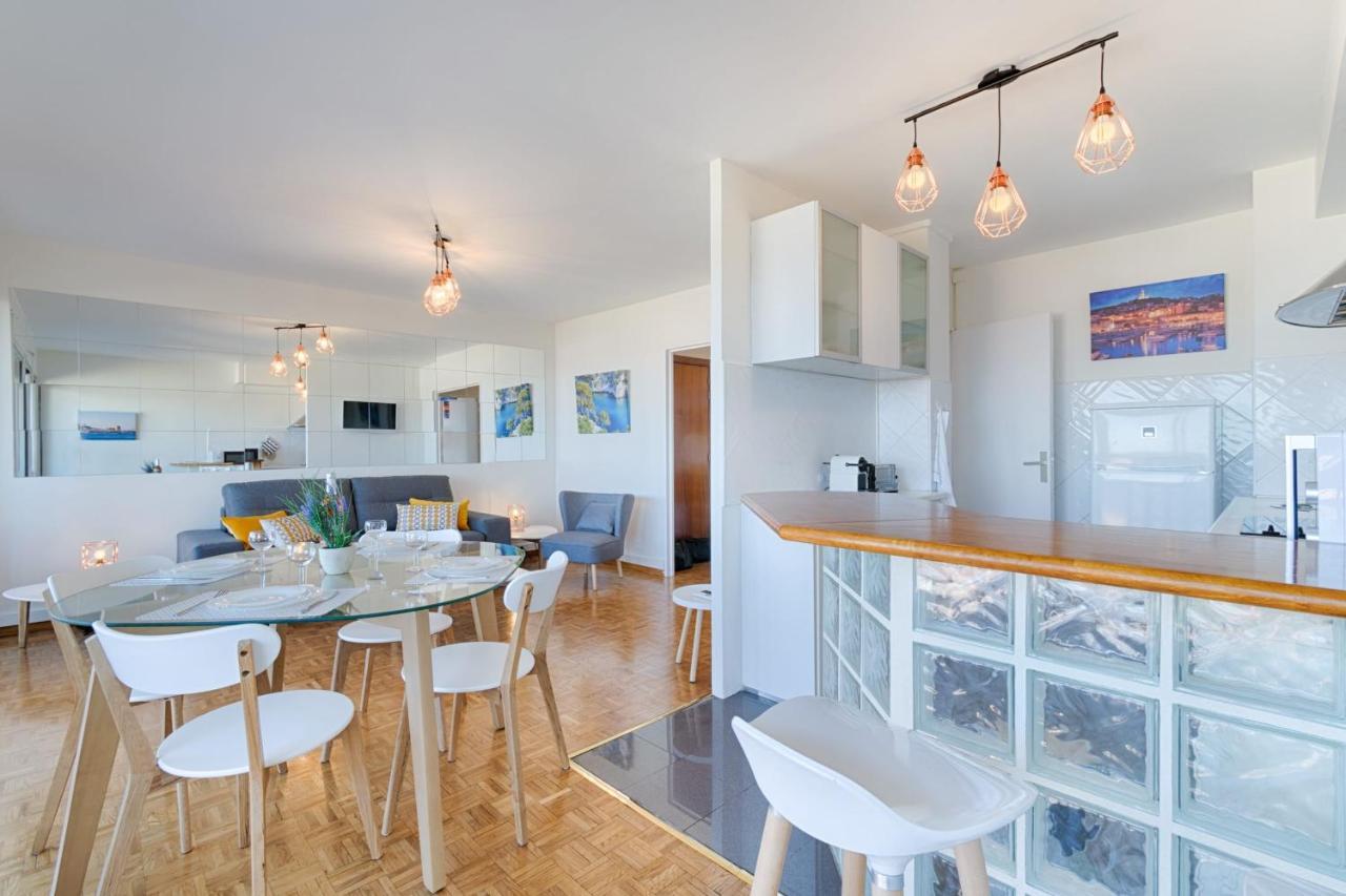 Vue Feerique Sur La Mer - Air Rental 马赛 外观 照片