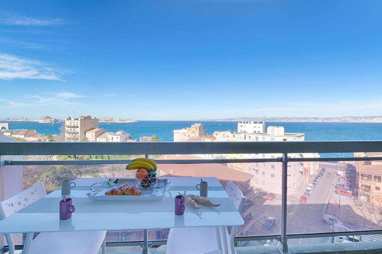 Vue Feerique Sur La Mer - Air Rental 马赛 外观 照片