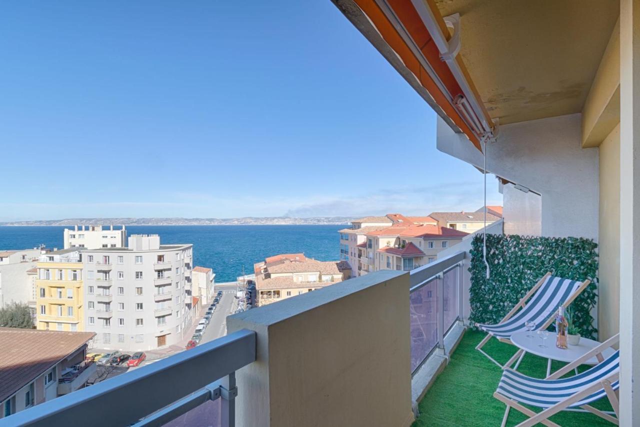 Vue Feerique Sur La Mer - Air Rental 马赛 外观 照片